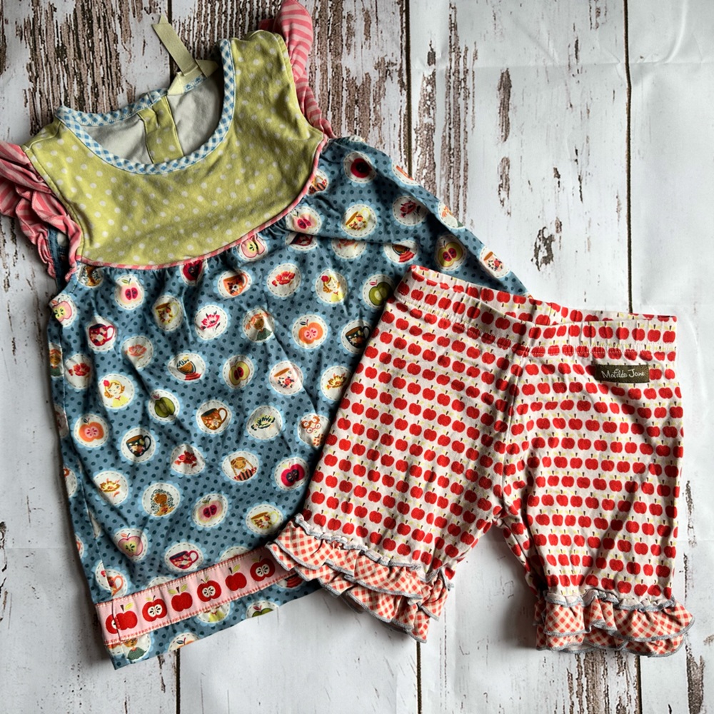 Matilda Jane Apple Top with Shorties